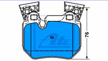 Set placute frana,frana disc BMW Seria 1 Cabriolet...