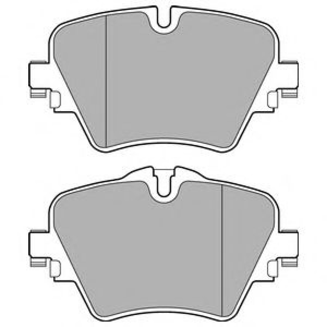 Set placute frana,frana disc BMW Seria 2 Gran Tourer (F46) (2015 - 2016) DELPHI LP3182 piesa NOUA