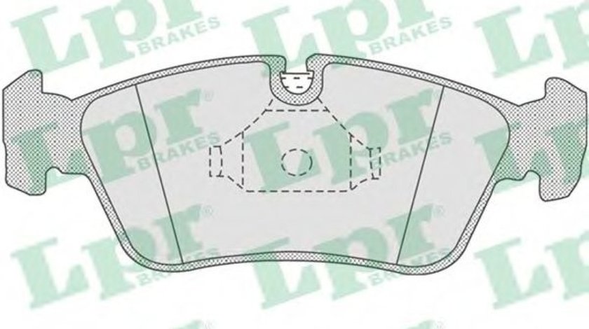 Set placute frana,frana disc BMW Seria 3 Cupe (E46) (1999 - 2006) LPR 05P757 piesa NOUA