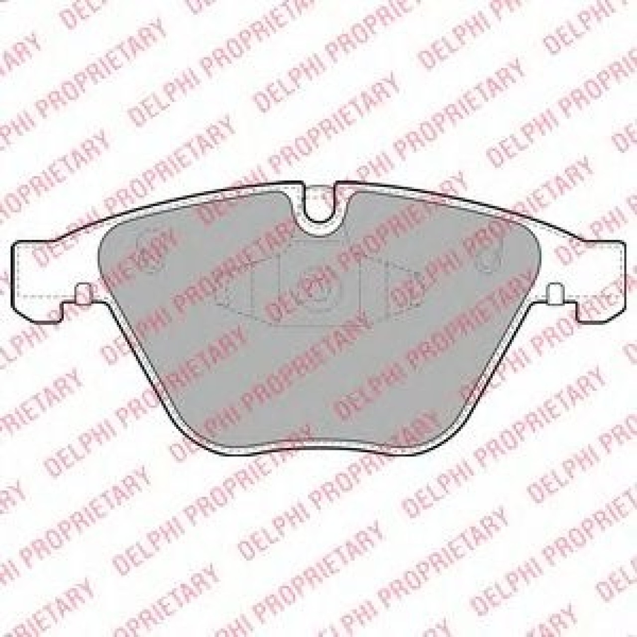 Set placute frana,frana disc BMW Seria 3 Cupe (E92) (2006 - 2013) DELPHI LP2067 piesa NOUA