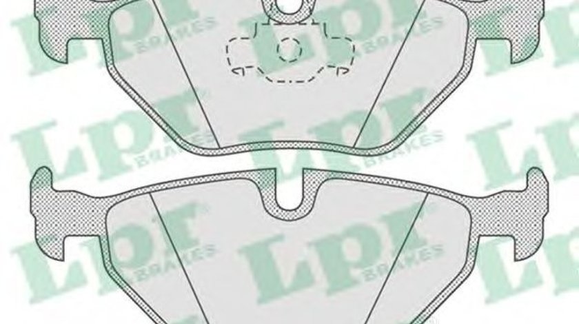 Set placute frana,frana disc BMW Seria 3 (E36) (1990 - 1998) LPR 05P675 piesa NOUA