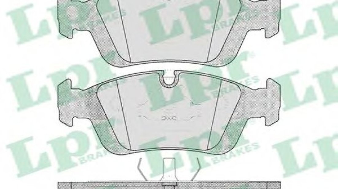 Set placute frana,frana disc BMW Seria 3 (E46) (1998 - 2005) LPR 05P331 piesa NOUA