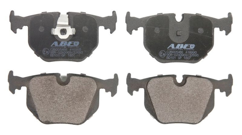 Set placute frana,frana disc BMW Seria 3 (E46) (1998 - 2005) ABE C2B005ABE piesa NOUA