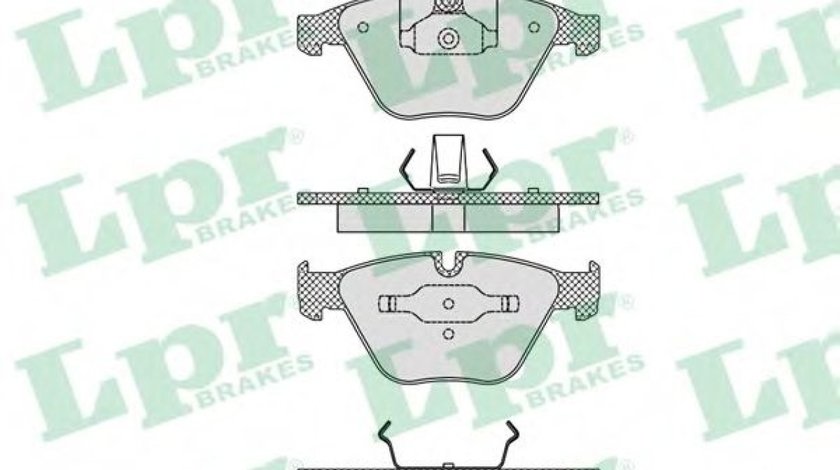 Set placute frana,frana disc BMW Seria 3 (E90) (2005 - 2011) LPR 05P1193 piesa NOUA