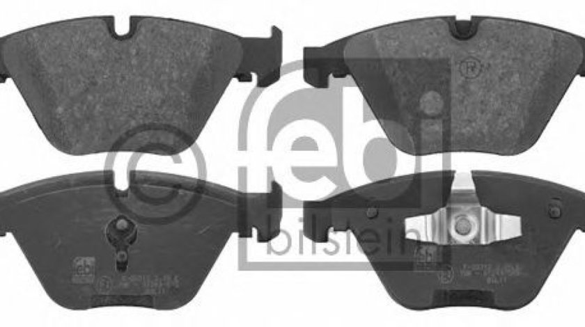 Set placute frana,frana disc BMW Seria 3 (E90) (2005 - 2011) FEBI BILSTEIN 16728 piesa NOUA