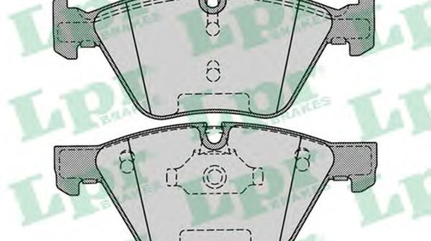 Set placute frana,frana disc BMW Seria 3 (E90) (2005 - 2011) LPR 05P1271 piesa NOUA