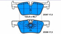 Set placute frana,frana disc BMW Seria 3 (F30, F35...