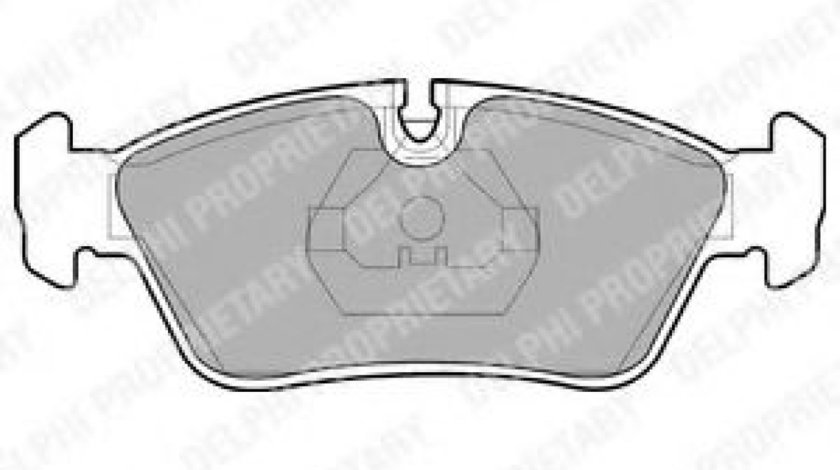 Set placute frana,frana disc BMW Seria 3 Touring (E36) (1995 - 1999) DELPHI LP710 piesa NOUA