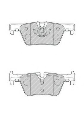Set placute frana,frana disc BMW Seria 4 Cabriolet (F33, F83) (2013 - 2016) FERODO FDB4670 piesa NOU...