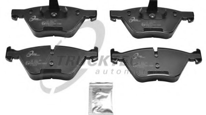 Set placute frana,frana disc BMW Seria 5 (E60) (2003 - 2010) TRUCKTEC AUTOMOTIVE 08.34.110 piesa NOUA