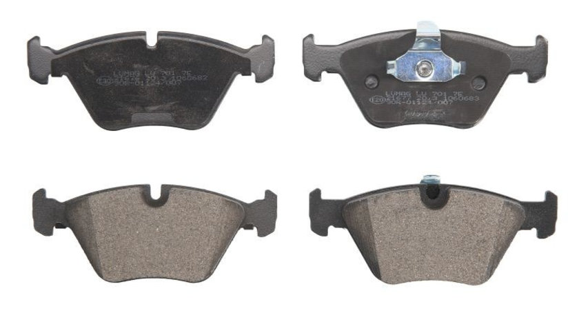 Set placute frana,frana disc BMW Seria 5 (E60) (2003 - 2010) ITN 16-BP1688 piesa NOUA