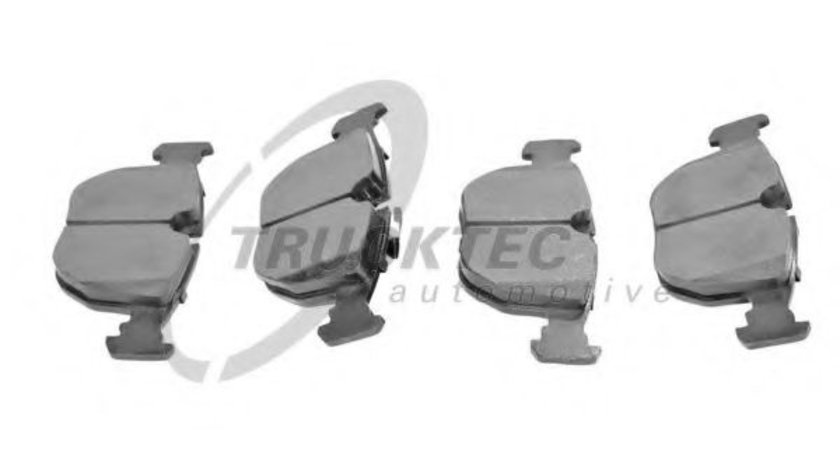 Set placute frana,frana disc BMW Seria 7 (E38) (1994 - 2001) TRUCKTEC AUTOMOTIVE 08.34.100 piesa NOUA