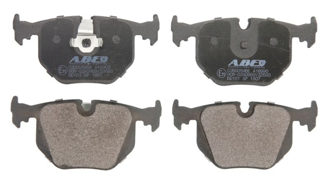 Set placute frana,frana disc BMW Seria 7 (E38) (1994 - 2001) ABE C2B005ABE piesa NOUA