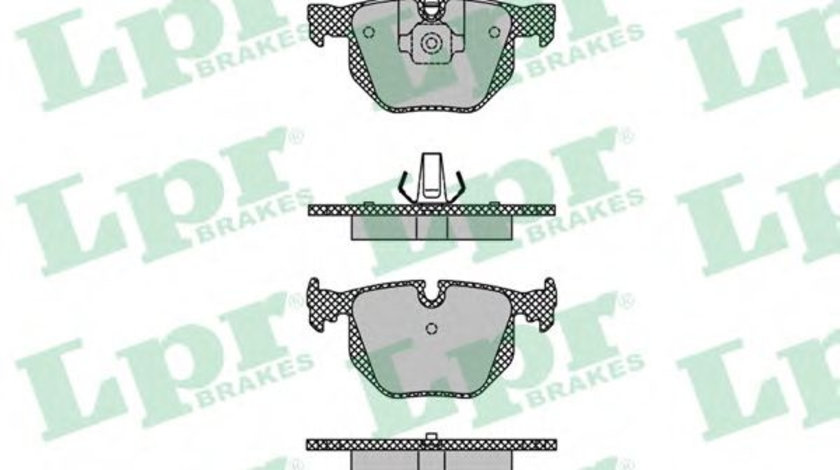 Set placute frana,frana disc BMW Seria 7 (E65, E66, E67) (2001 - 2009) LPR 05P1477 piesa NOUA