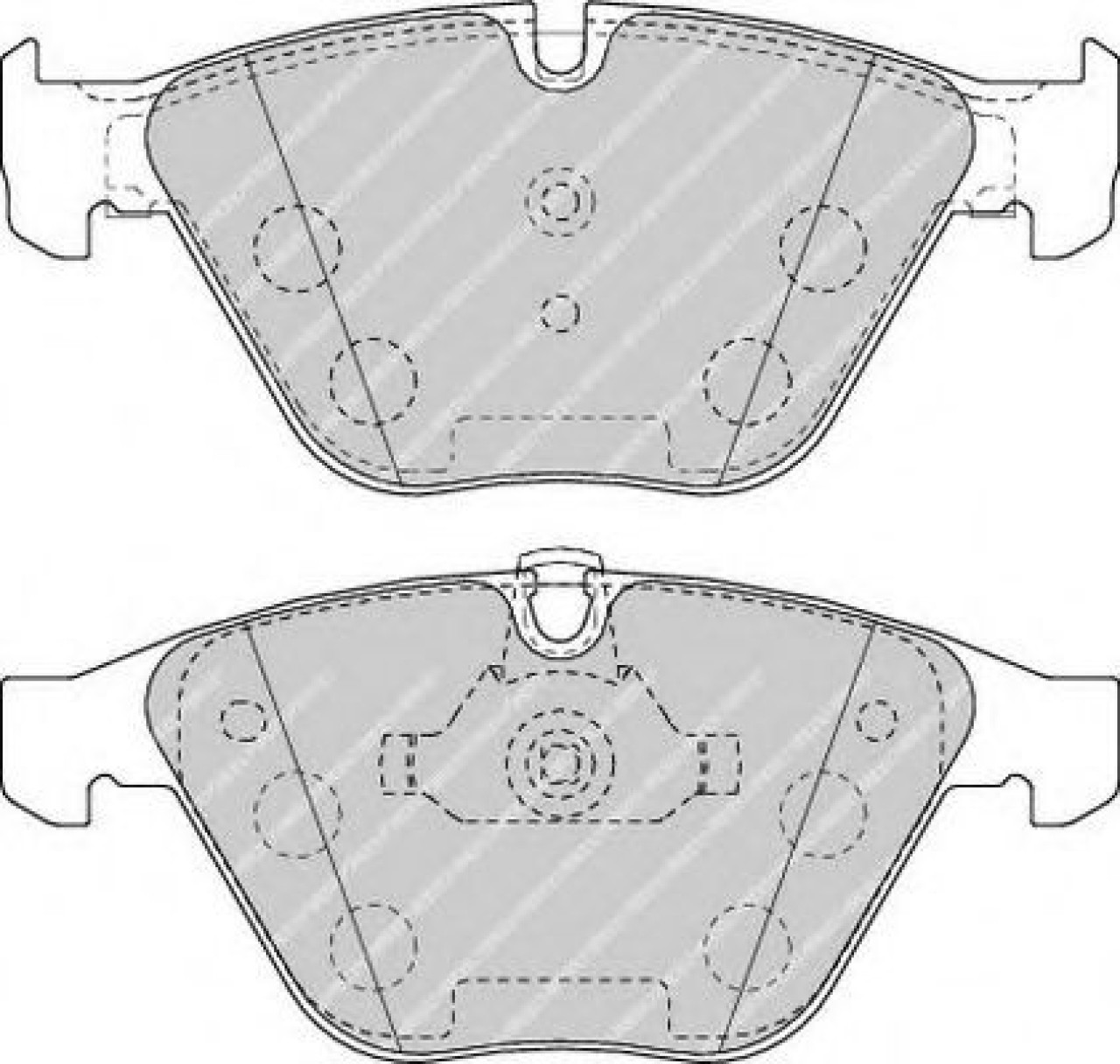 Set placute frana,frana disc BMW X1 (E84) (2009 - 2015) FERODO FDB4191 piesa NOUA