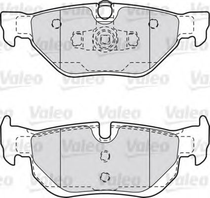Set placute frana,frana disc BMW X1 (E84) (2009 - 2015) VALEO 598703 piesa NOUA