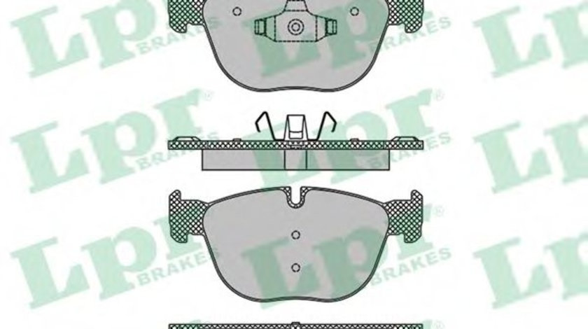 Set placute frana,frana disc BMW X5 (E70) (2007 - 2013) LPR 05P1496 piesa NOUA