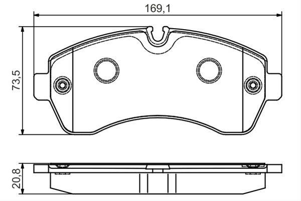 Set Placute Frana,frana Disc Bosch Mercedes-Benz 0 986 495 107
