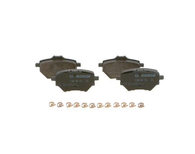Set Placute Frana,frana Disc Bosch Peugeot 0 986 494 716