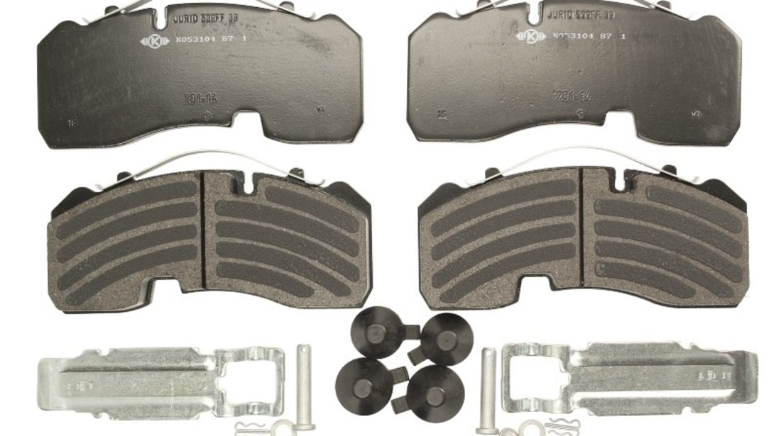 Set placute frana,frana disc BPW SKH KNORR K 060273K50