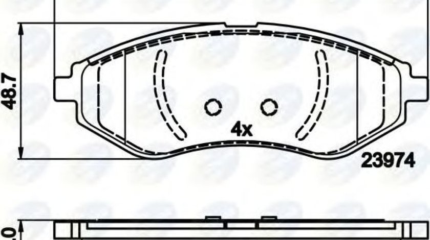 Set placute frana,frana disc CHEVROLET AVEO Hatchback (T250, T255) (2007 - 2016) COMLINE CBP01598 piesa NOUA