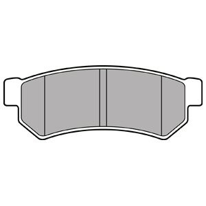 Set placute frana,frana disc CHEVROLET LACETTI (J200) (2003 - 2016) KRIEGER 0950006523 piesa NOUA