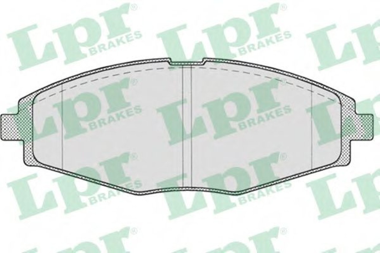 Set placute frana,frana disc CHEVROLET SPARK (2005 - 2016) LPR 05P693 piesa NOUA