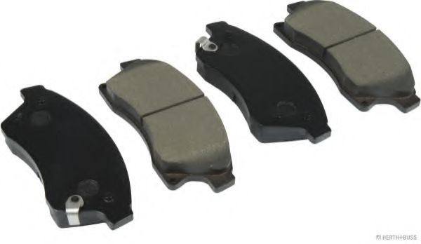 Set placute frana,frana disc CHEVROLET SPARK (M300) (2009 - 2016) HERTH+BUSS JAKOPARTS J3600917 piesa NOUA