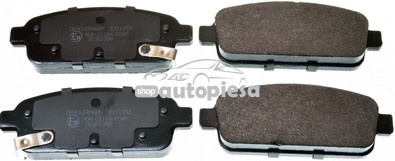 Set placute frana,frana disc CHEVROLET TRAX (2012 - 2016) KRIEGER 0950006326 piesa NOUA