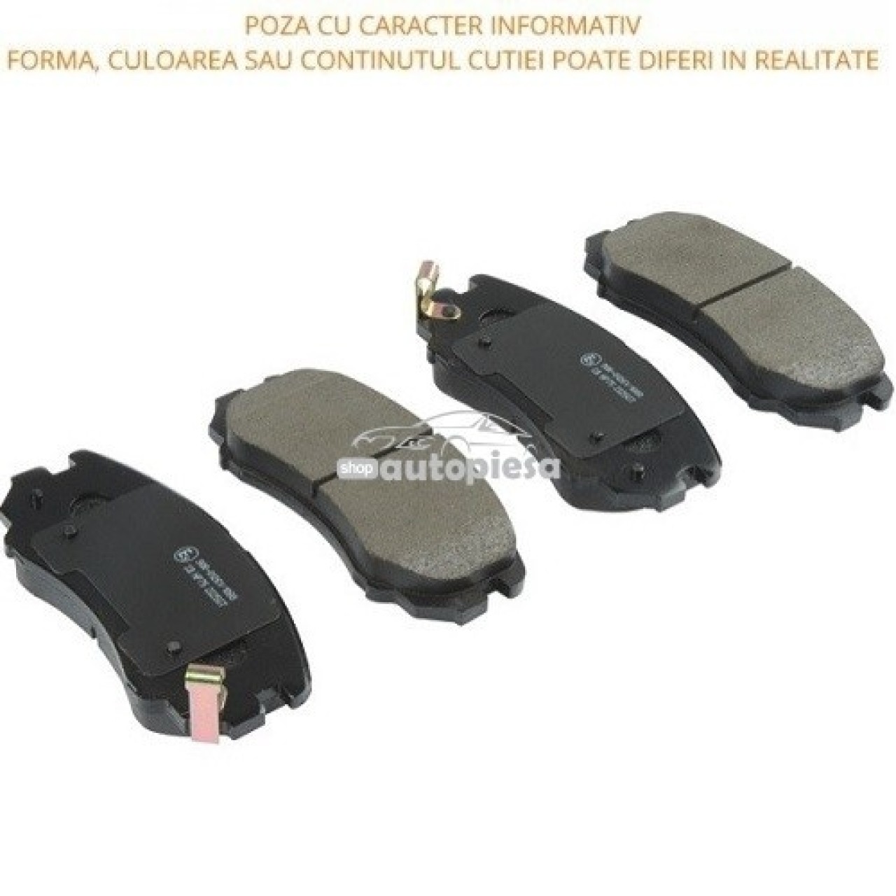 Set placute frana,frana disc CITROEN BERLINGO (B9) (2008 - 2016) QWP WBP735 piesa NOUA