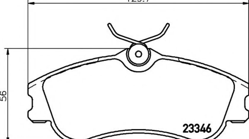 Set placute frana,frana disc CITROEN BERLINGO caroserie (M) (1996 - 2016) TEXTAR 2334602 piesa NOUA