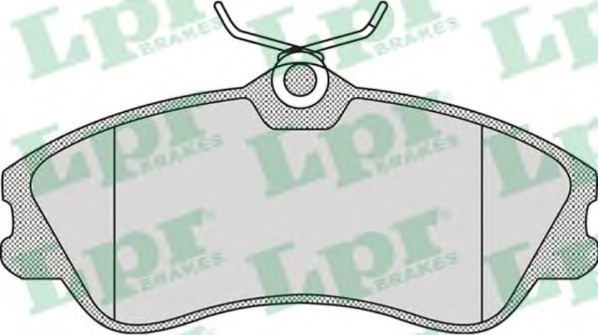 Set placute frana,frana disc CITROEN BERLINGO caroserie (M) (1996 - 2016) LPR 05P950 piesa NOUA