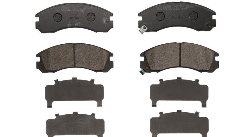 Set placute frana,frana disc CITROEN C-CROSSER (EP) (2007 - 2016) ITN 16-BP1186 piesa NOUA