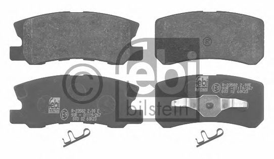 Set placute frana,frana disc CITROEN C-CROSSER ENTERPRISE (2009 - 2016) FEBI BILSTEIN 16583 piesa NOUA