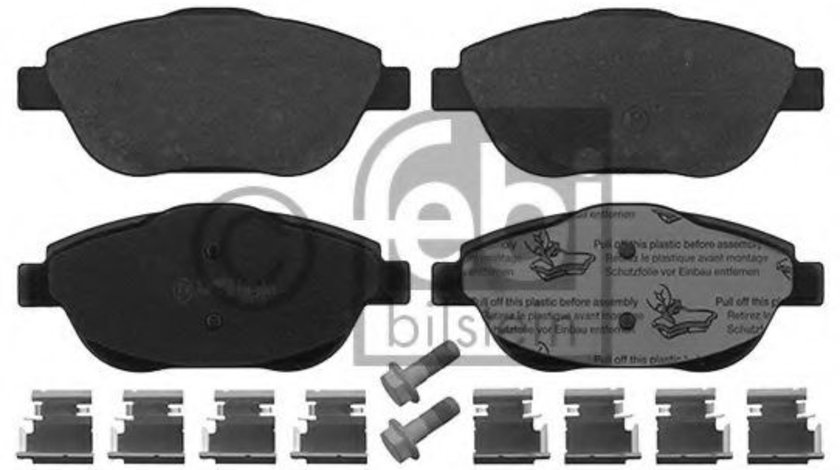 Set placute frana,frana disc CITROEN C3 I (FC) (2002 - 2016) FEBI BILSTEIN 16888 piesa NOUA