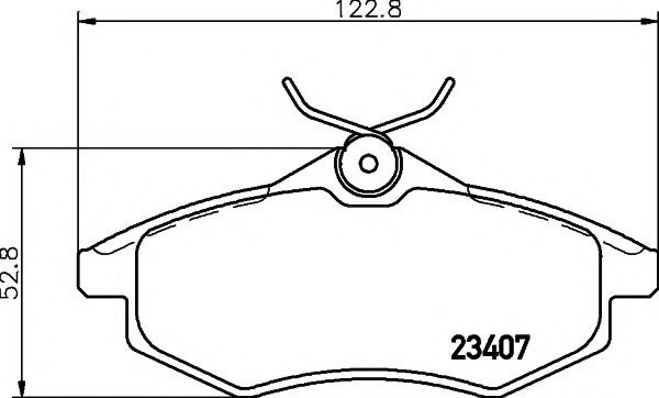 Set placute frana,frana disc CITROEN C3 I (FC) (2002 - 2016) TEXTAR 2340702 piesa NOUA