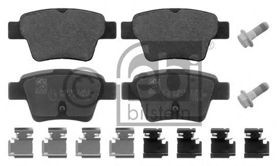 Set placute frana,frana disc CITROEN C4 Cupe (LA) (2004 - 2011) FEBI BILSTEIN 16813 piesa NOUA