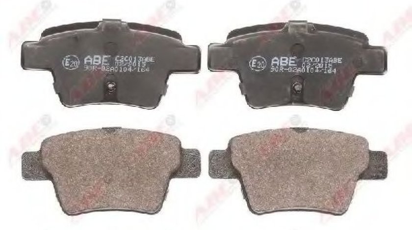 Set placute frana,frana disc CITROEN C4 I (LC) (2004 - 2011) ABE C2C013ABE piesa NOUA