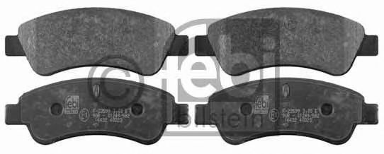 Set placute frana,frana disc CITROEN C4 I (LC) (2004 - 2011) FEBI BILSTEIN 16432 piesa NOUA