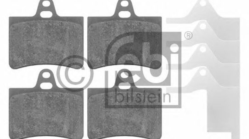 Set placute frana,frana disc CITROEN C5 I (DC) (2001 - 2004) FEBI BILSTEIN 16420 piesa NOUA