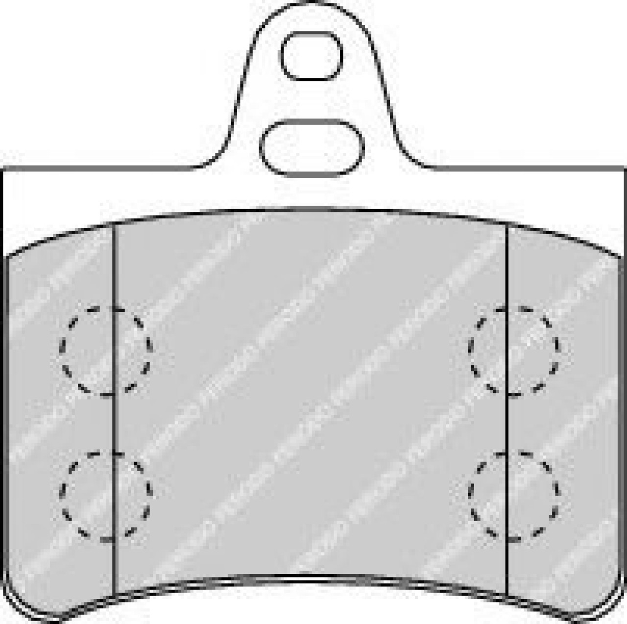Set placute frana,frana disc CITROEN C5 I Estate (DE) (2001 - 2004) FERODO FDB1413 piesa NOUA