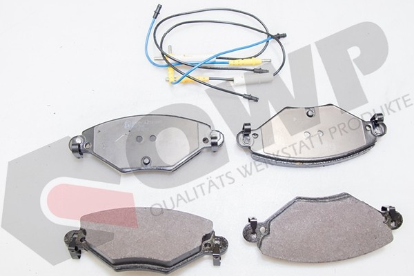 Set placute frana,frana disc CITROEN C5 II Break (RE) (2004 - 2016) QWP WBP396 piesa NOUA