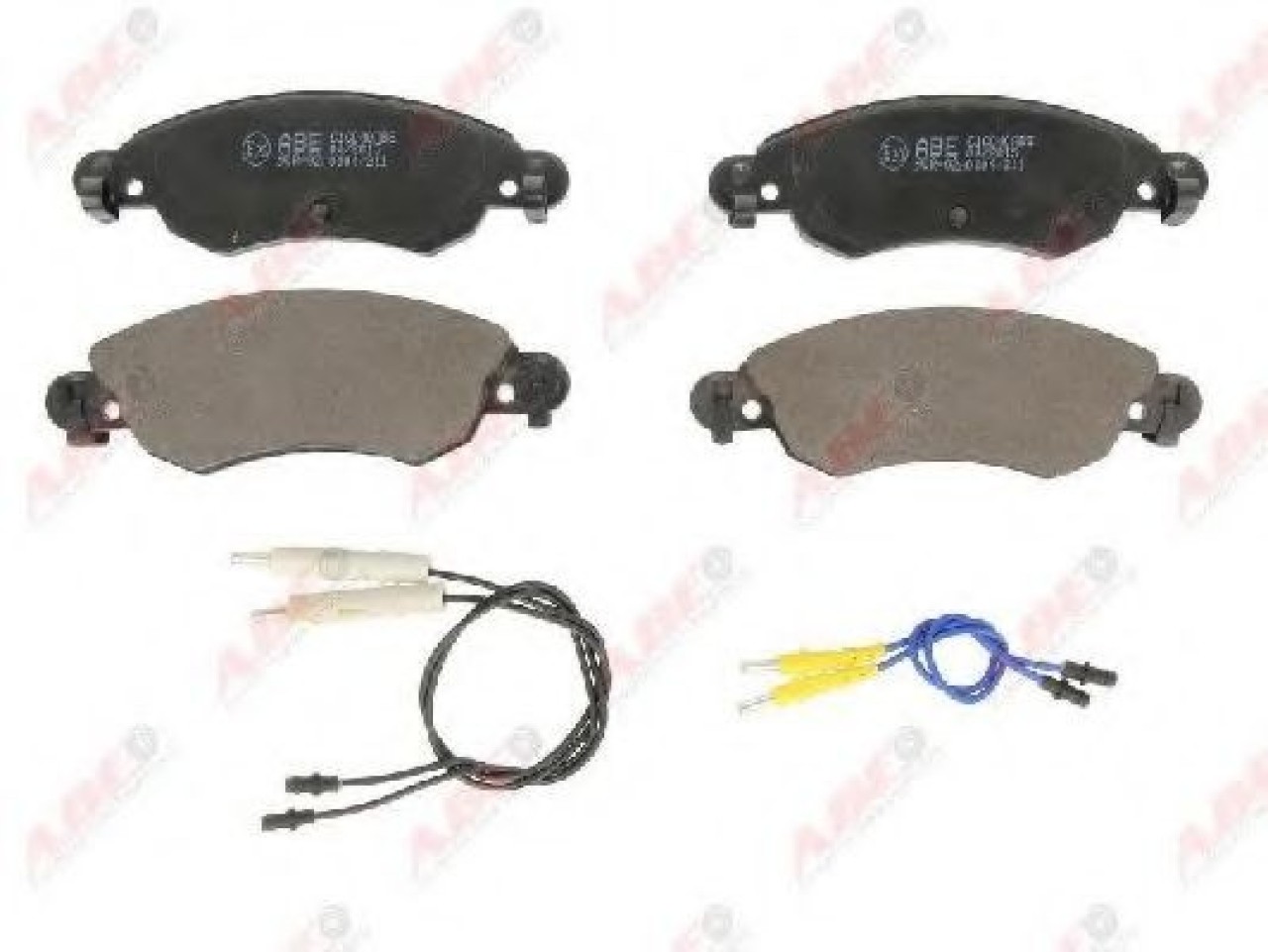 Set placute frana,frana disc CITROEN C5 II (RC) (2004 - 2016) ABE C1C040ABE piesa NOUA
