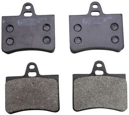 Set placute frana,frana disc CITROEN C5 II (RC) (2004 - 2016) QWP WBP397 piesa NOUA
