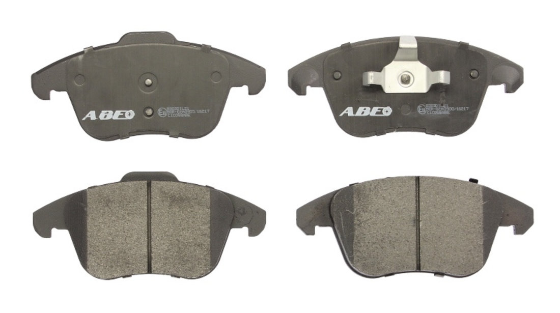 Set placute frana,frana disc CITROEN DS4 (2011 - 2015) ABE C1C058ABE piesa NOUA