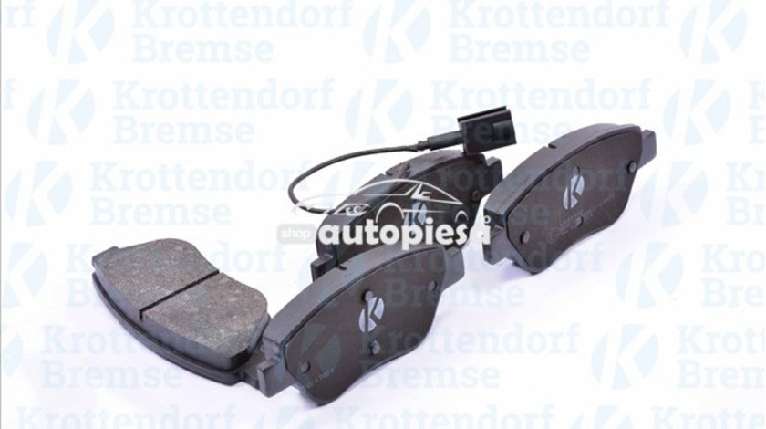 Set placute frana,frana disc CITROEN NEMO combi (2009 - 2016) KROTTENDORF KRO1482 piesa NOUA