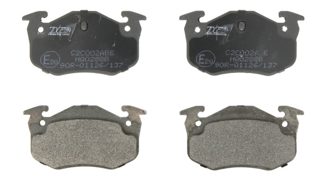 Set placute frana,frana disc CITROEN SAXO (S0, S1) (1996 - 2004) ABE C2C002ABE piesa NOUA