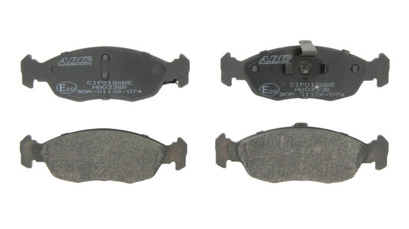 Set placute frana,frana disc CITROEN SAXO (S0, S1) (1996 - 2004) ABE C1P018ABE piesa NOUA