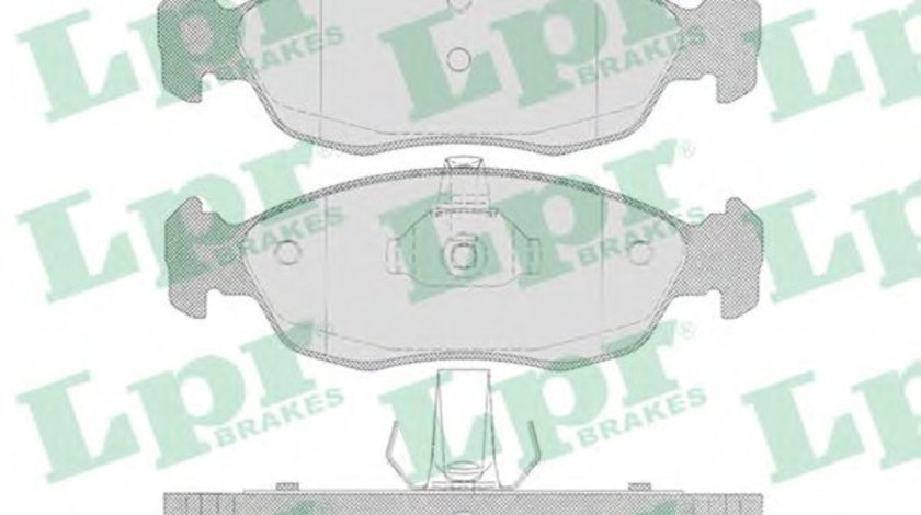 Set placute frana,frana disc CITROEN XSARA Cupe (N0) (1998 - 2005) LPR 05P644 piesa NOUA