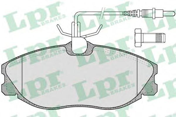 Set placute frana,frana disc CITROEN XSARA Estate (N2) (1997 - 2010) LPR 05P620 piesa NOUA